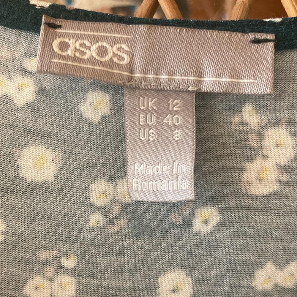 ASOS maxi dress- green floral - Picture 5 of 7